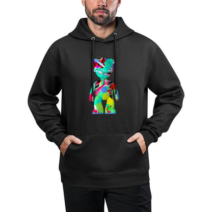 IPIB 250g Hooded Pocket Sweatshirt Front GraphicMen's Hooded  Sweatshirt6000110-1