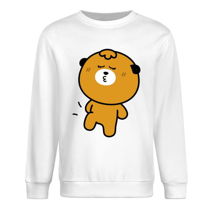 Front Patterned Long Sleeve TopEssentialFit Solid