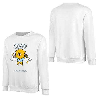 Front Patterned Long Sleeve TopMade-to-Order Pure