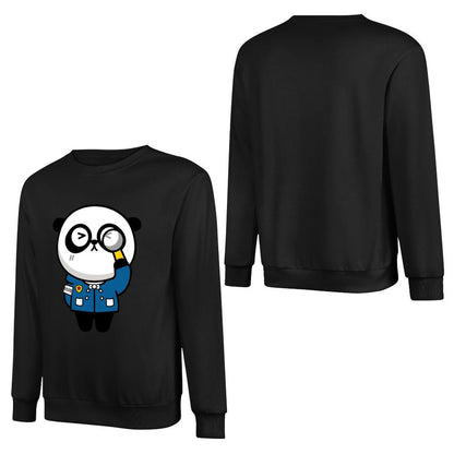 Front Patterned Long Sleeve TopFitted Sharp