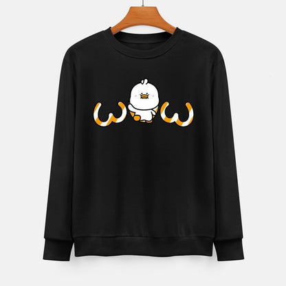  Front Patterned Long Sleeve TopPrinted ClassicStyle