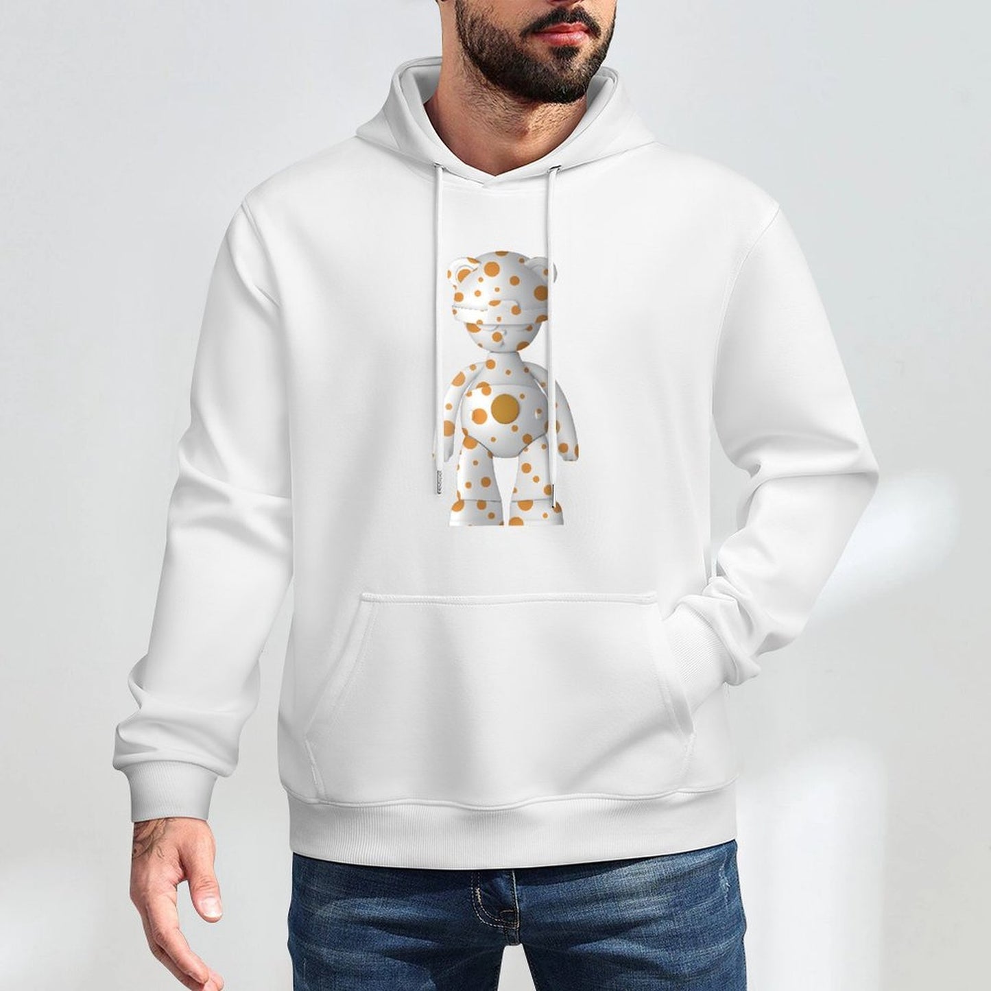 Hoodie Front PatternRefined Tear-Resistant