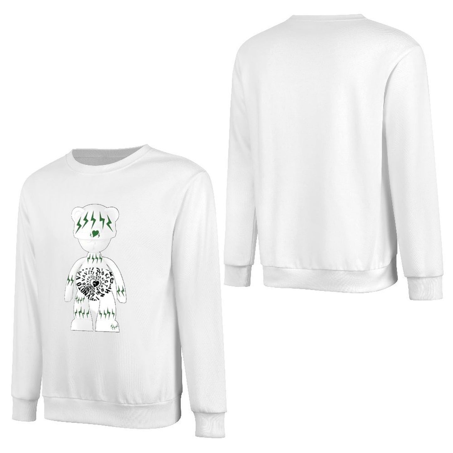Long Sleeve With Front PatternRetro StreetFit