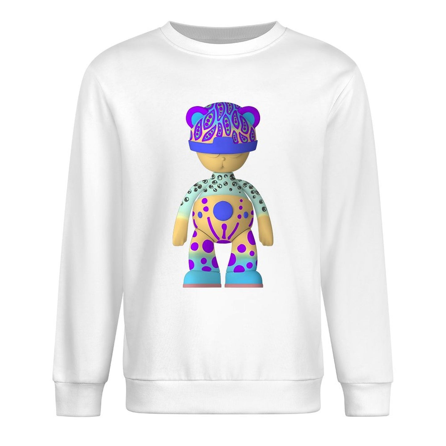 IPIB 250g Crew Neck Long Sleeve Sweatshirt Front GraphicCrew Neck Long Sleeve Sweatshirt6000102-4