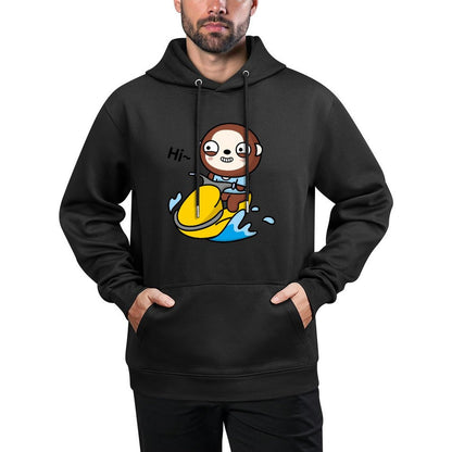 Bold Relaxed Fit Front Graphic Hoodies