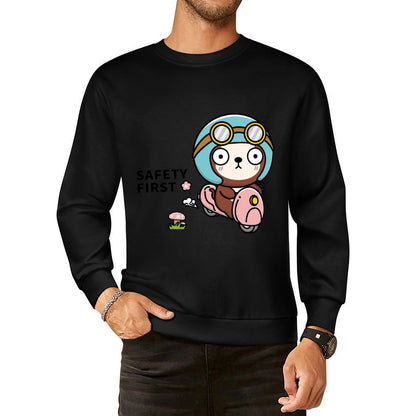 Front Patterned Long Sleeve TopStudio LifestyleLine