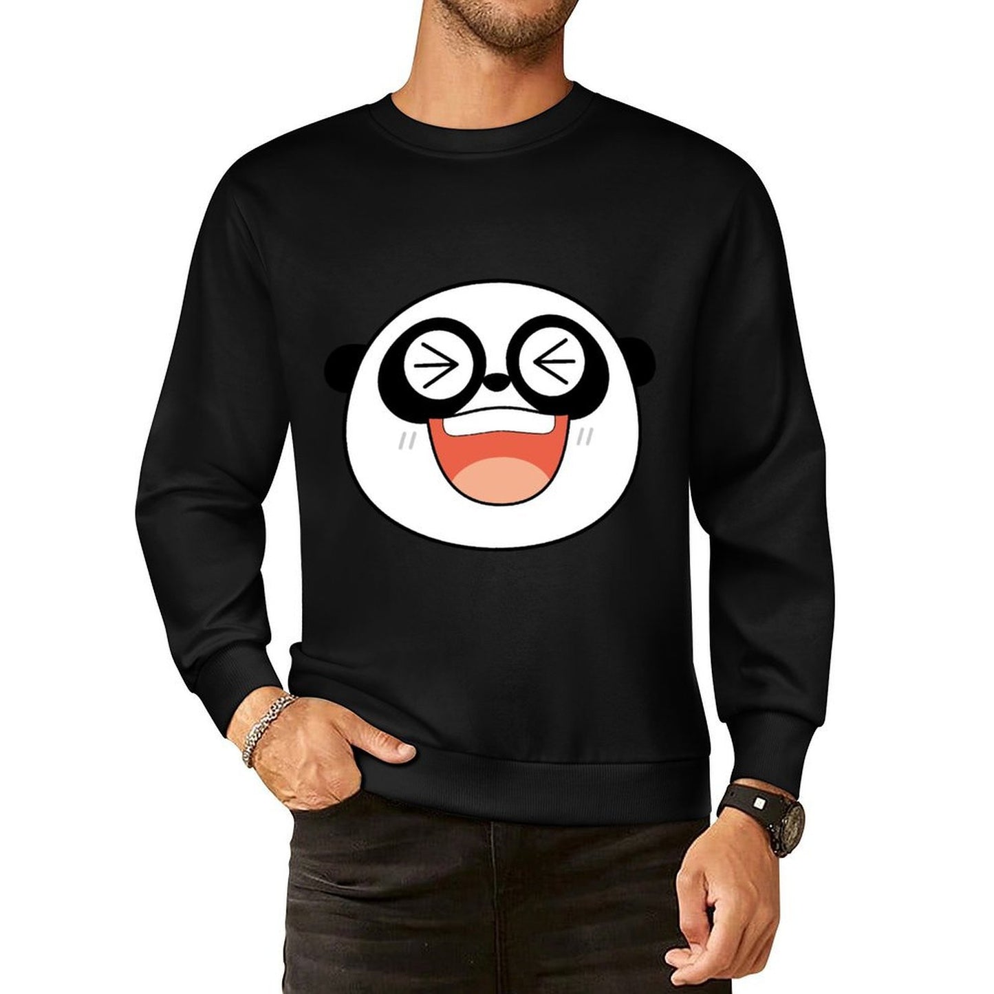 Front Patterned Long Sleeve TopDesign-Your-Own Timeless