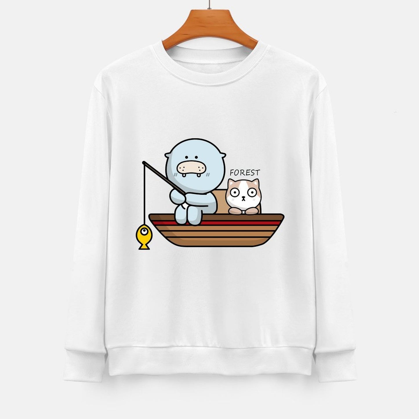 Front Patterned Long Sleeve TopNeat Fundraising