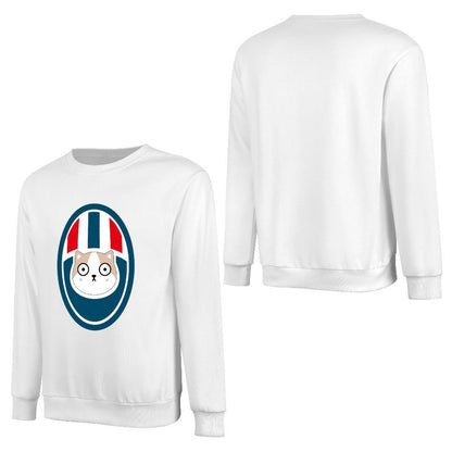 Front Patterned Long Sleeve TopAllSeason Breathable