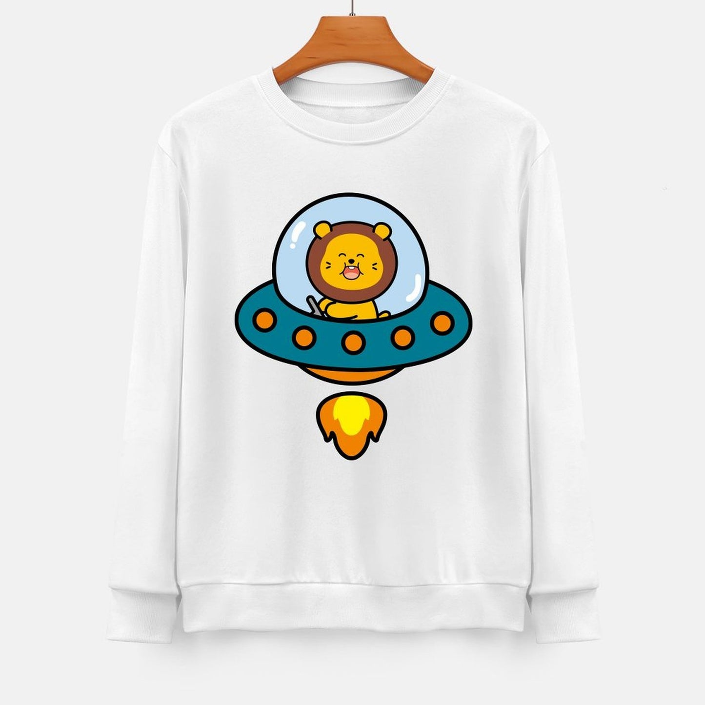 Front Patterned Long Sleeve TopUltra Durable On-Demand