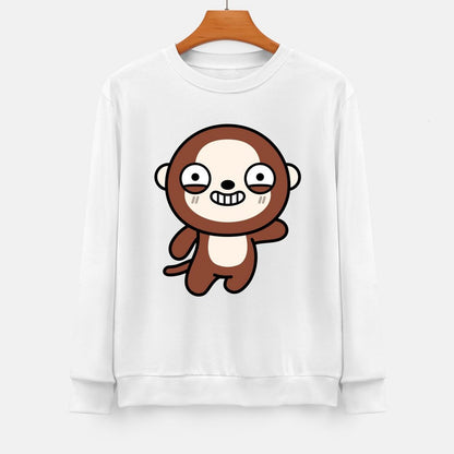 Front Patterned Long Sleeve TopCoreLine RelaxFit