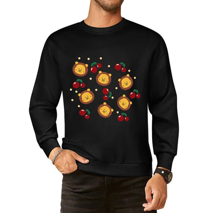 Front Patterned Long Sleeve TopDaily Wrinkle-Free