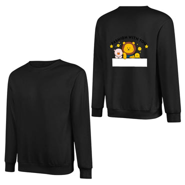 Crew Neck Long Sleeve Sweatshirt 4000624