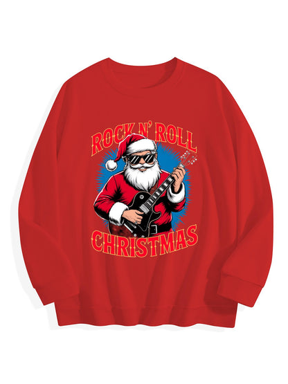 Customized Christmas-themed hoodies Holding a gun