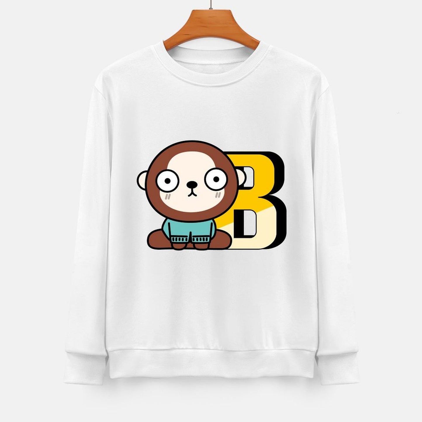 Front Patterned Long Sleeve TopEveryday TimelessStyle