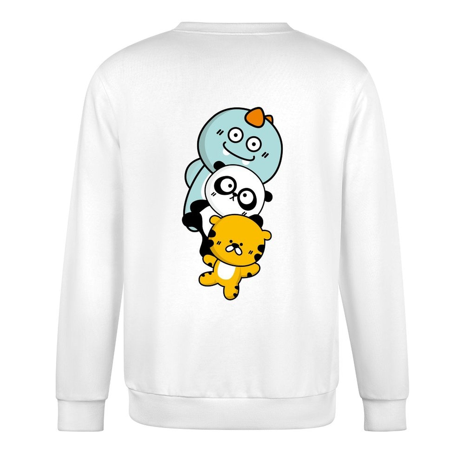 Long-sleeved crew neck sweatshirtSoftstyle Minimalist Long Sleeve