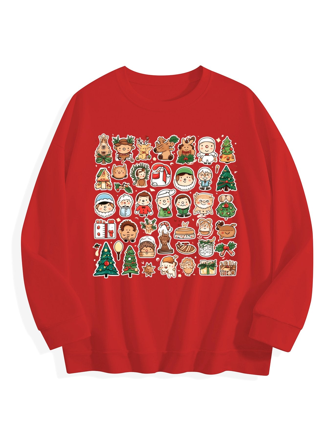 Customized Christmas-themed hoodies Multiple pictures