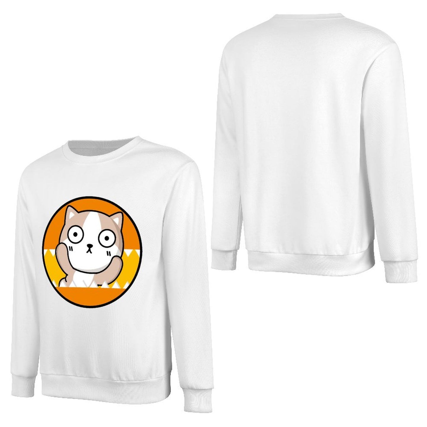 Front Patterned Long Sleeve TopBreathable Eco-Conscious