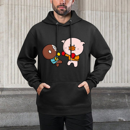 IPBR 250g Hooded Pocket Sweatshirt Front GraphicMen's Hooded  Sweatshirt4000894