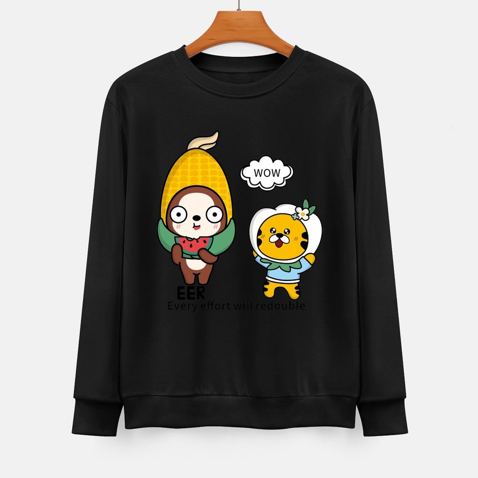  Front Patterned Long Sleeve TopDurable Lifestyle