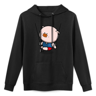 SoftLine Fade-Proof Front Graphic Hoodies