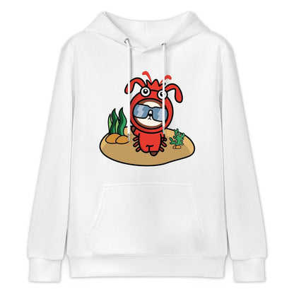 Oversized Soft Front Graphic Hoodies