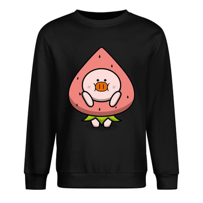 Front Patterned Long Sleeve TopLightweight SoftTouch