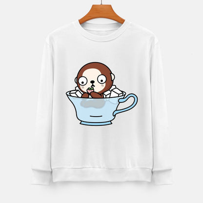 Front Patterned Long Sleeve TopTrueStyle Urban