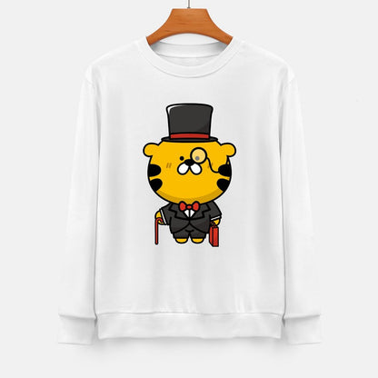 Front Patterned Long Sleeve TopCleanCut Softstyle