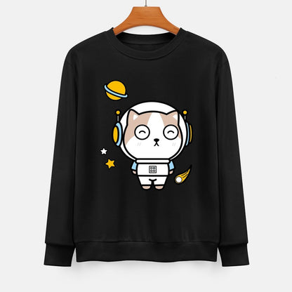 Front Patterned Long Sleeve TopTear-Resistant Eco-Conscious