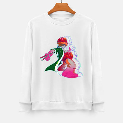 Long Sleeve With Front PatternCrew Neck EverydayComfort