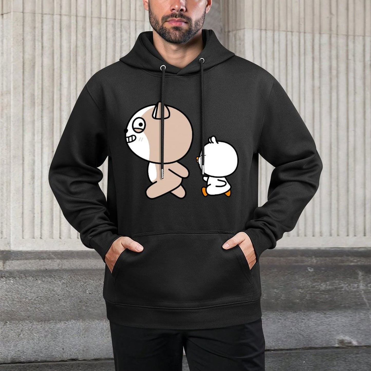 Front Graphic HoodiesPrinted Outdoor