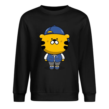 Front Patterned Long Sleeve TopClean Edges Breathable