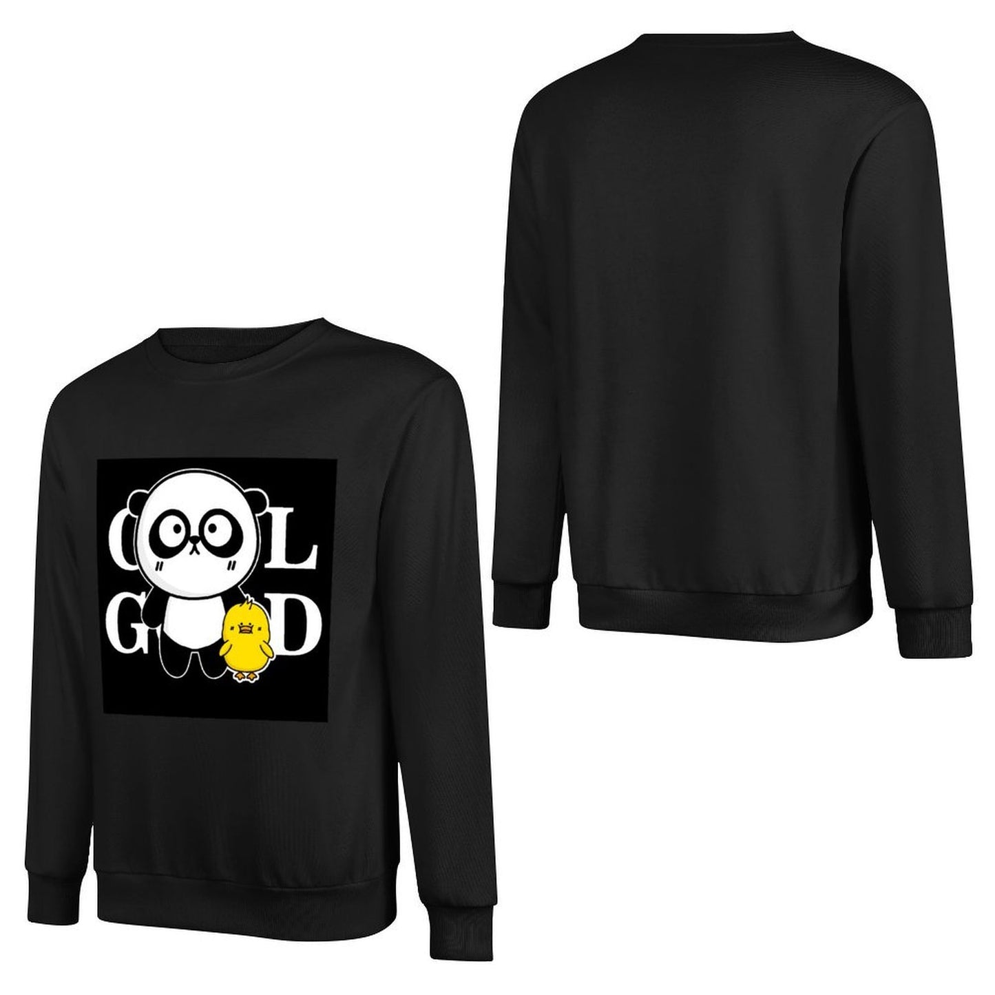 Front Patterned Long Sleeve Top100% Cotton Design-Your-Own