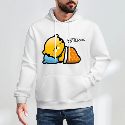 Durable Neat Front Graphic Hoodies