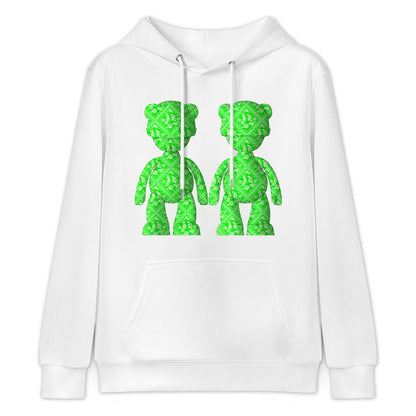 Hoodie Front PatternWrinkle-Free StreetStyle