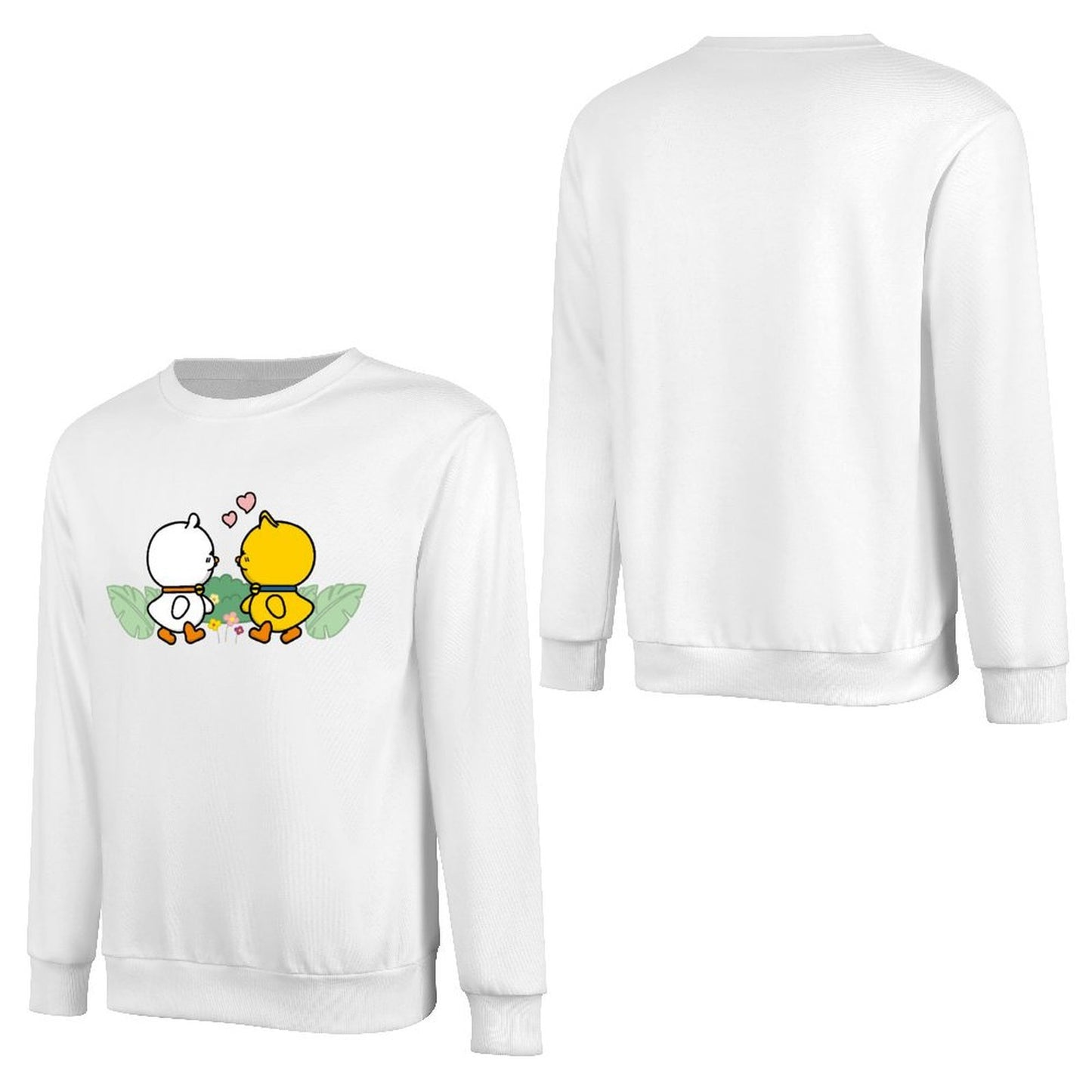 Front Patterned Long Sleeve TopRefined Fitted