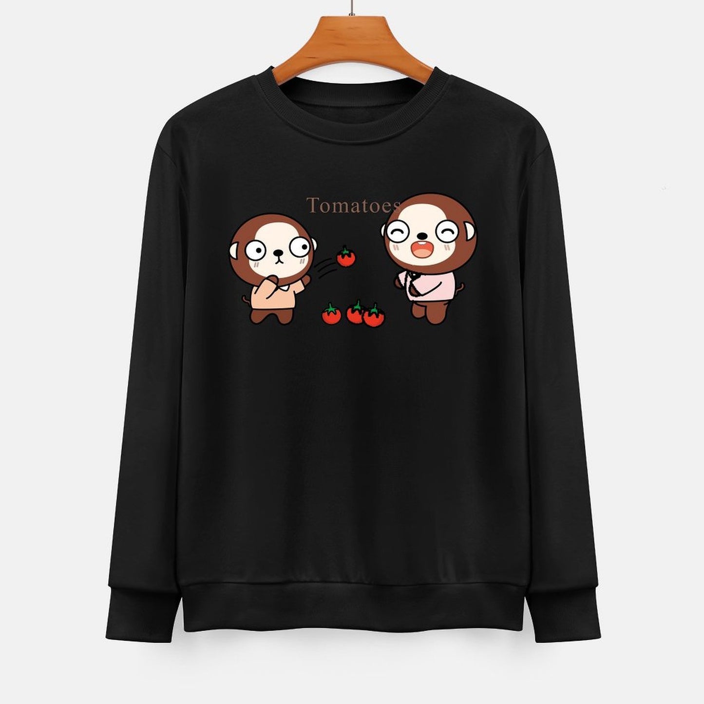  Front Patterned Long Sleeve TopPrinted Fitted