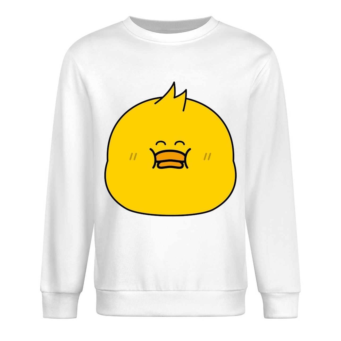 Front Patterned Long Sleeve TopBreathable Made-to-Order