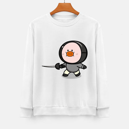 Front Patterned Long Sleeve TopChill Made-to-Order