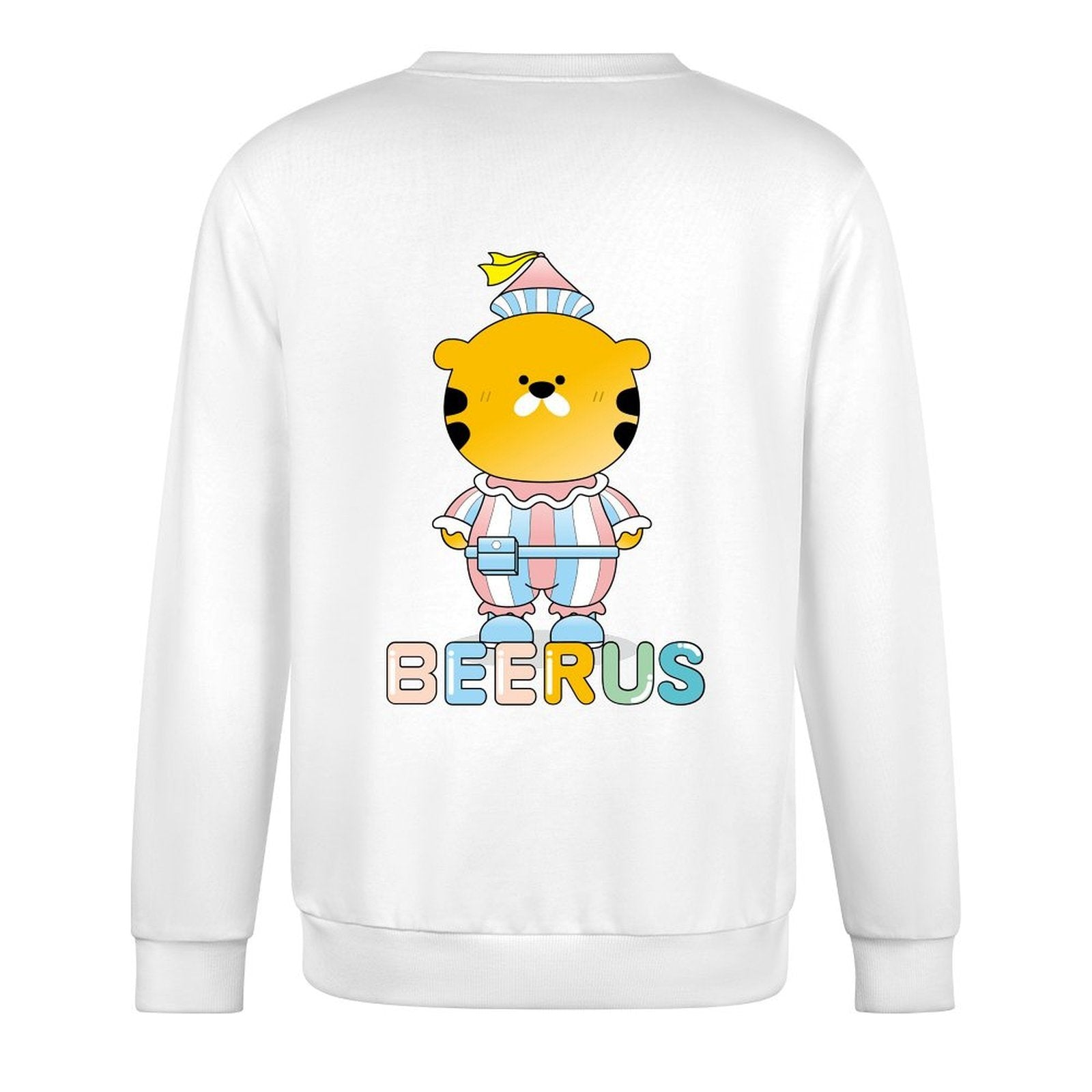 Long-sleeved crew neck sweatshirtEco-Conscious 100% Cotton Long Sleeve