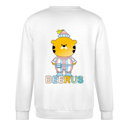 Long-sleeved crew neck sweatshirtEco-Conscious 100% Cotton Long Sleeve