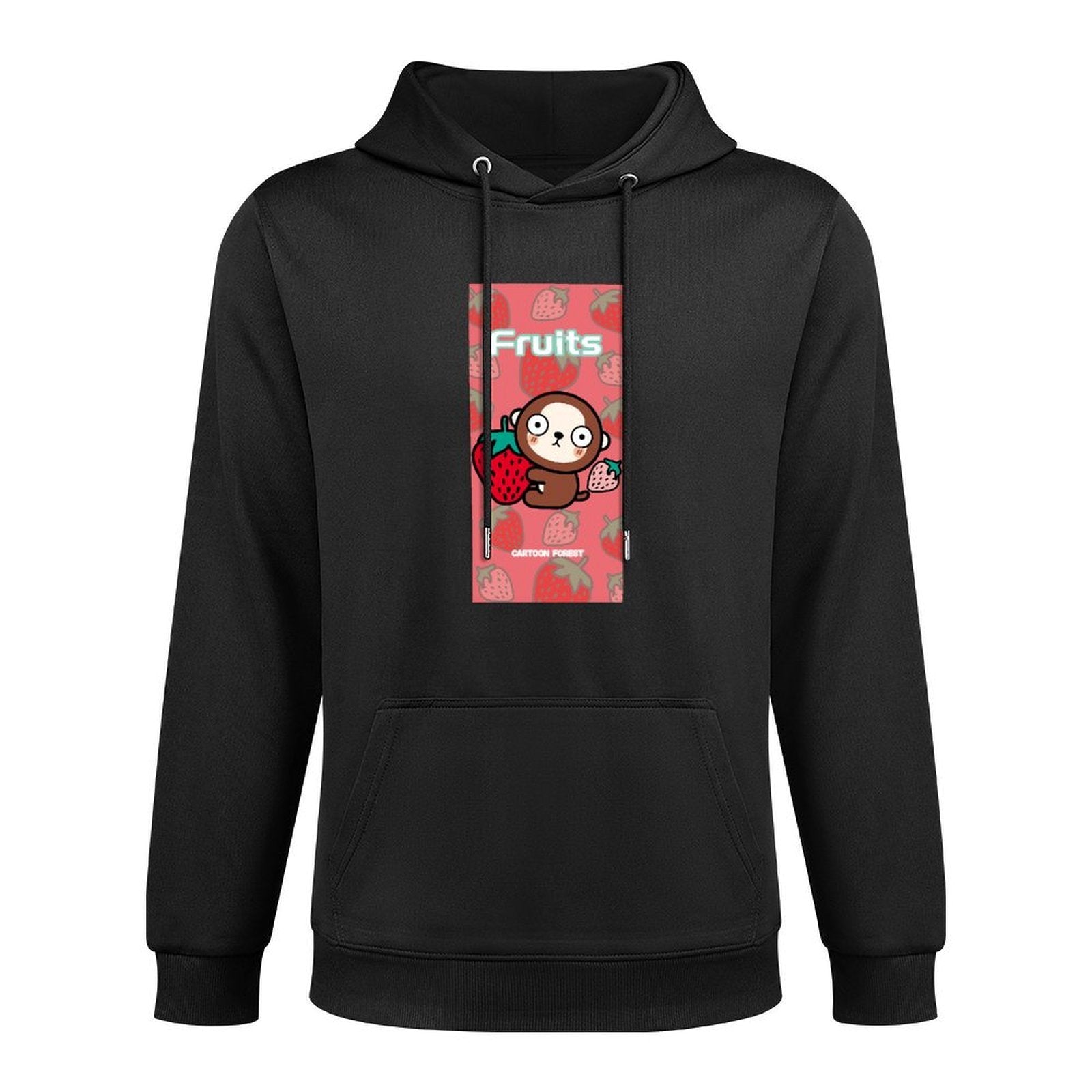 Urban Relaxed Fit Front Graphic Hoodies