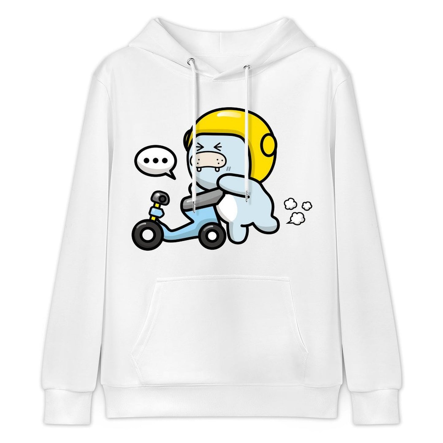 Eco / Sustainable AllSeason Front Graphic Hoodies