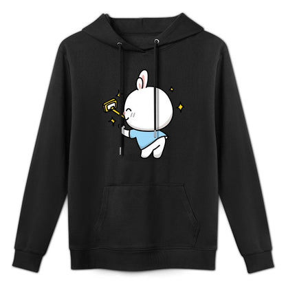 SimpleFit Solid Front Graphic Hoodies