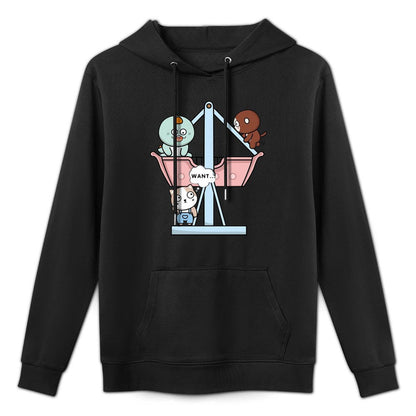 Front Graphic HoodiesPrinted ClassicFit