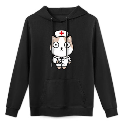 Chill Pocket Tee Front Graphic Hoodies