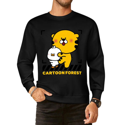 Front Patterned Long Sleeve TopNeat Colorfast