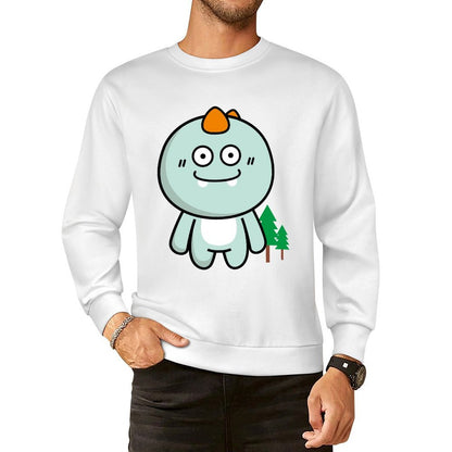 Front Patterned Long Sleeve TopUrban Heat-Transfer