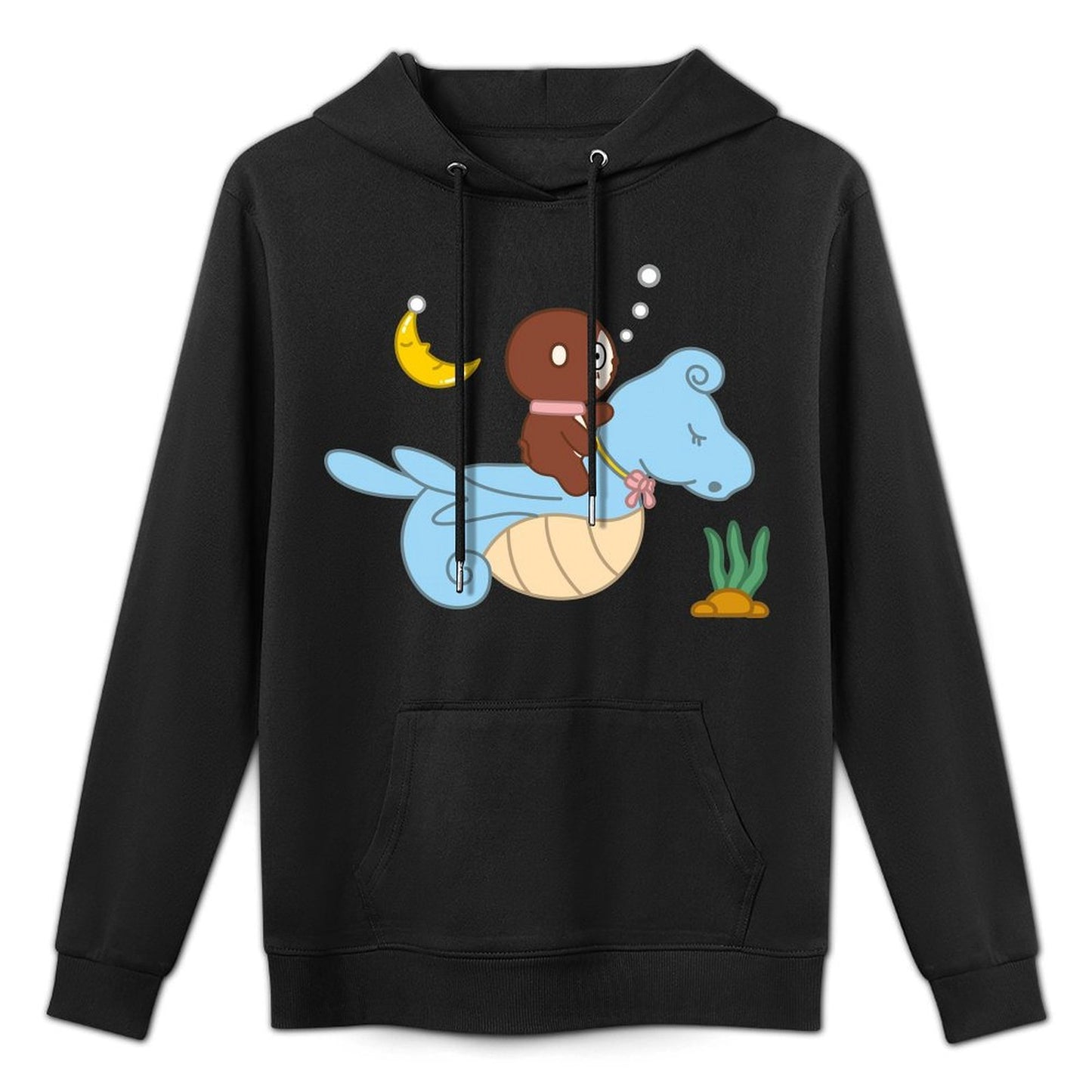 Fade-Proof Fitted Front Graphic Hoodies